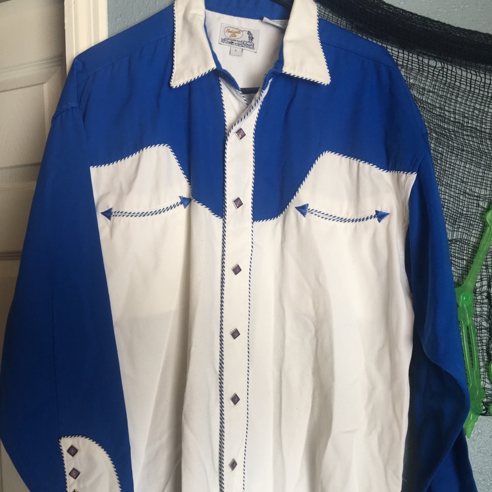 Retro western wear panhandle size large